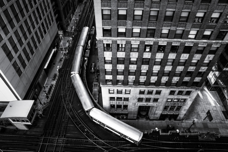 The L from Above, Chicago, IL