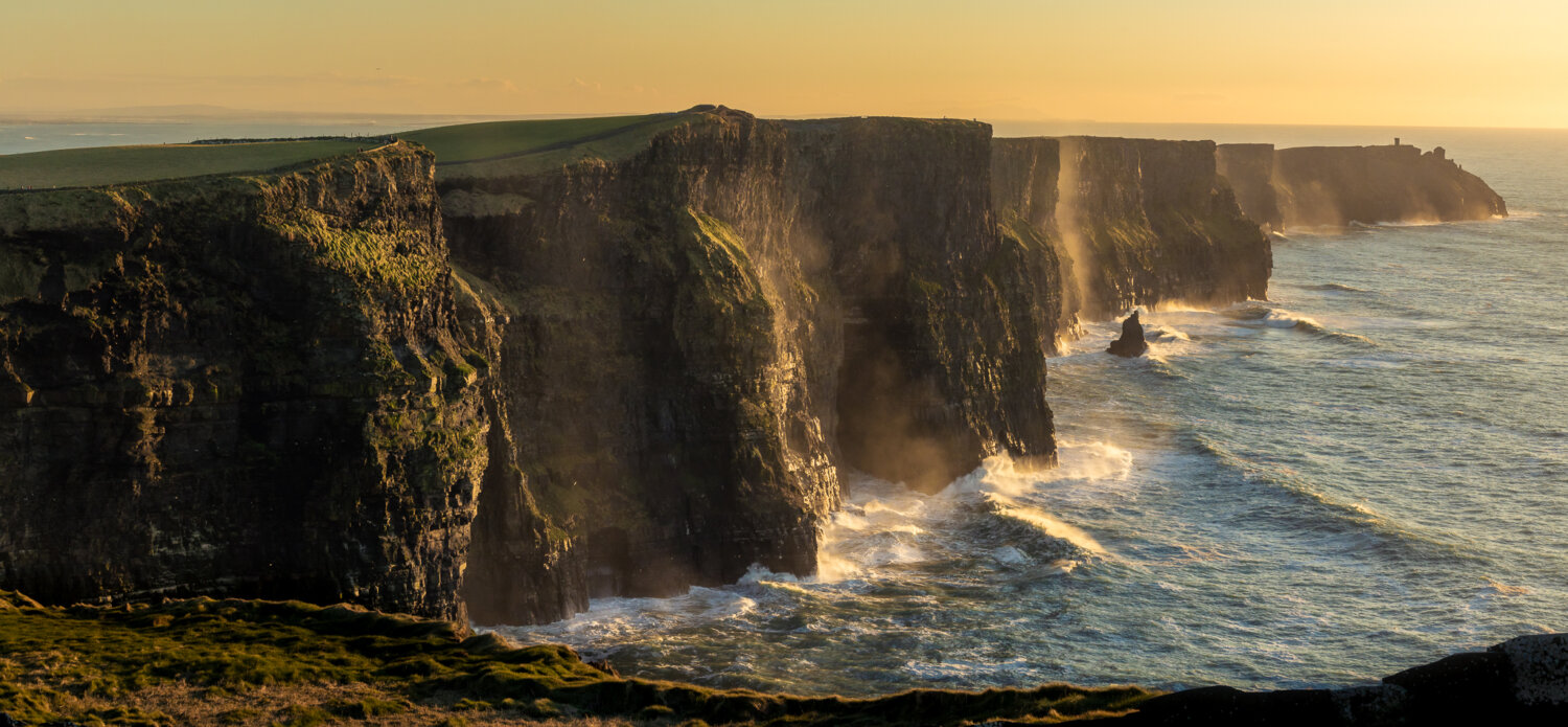 The famous Cliffs of Moher, Doolin, Ireland